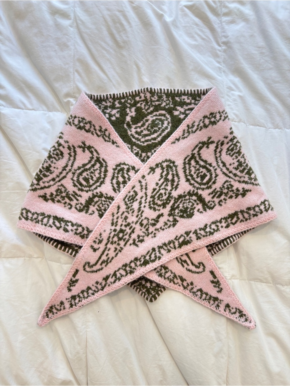 Bandana Neck Tie Scarf - Picture 3 of 5